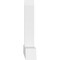 Ekena Millwork Portland Architectural Grade PVC Gable Bracket, 60"W x 35"H x 6"D x 6"F, 14/12 Pitch GBP060X35X0606POR00 - alternate 5